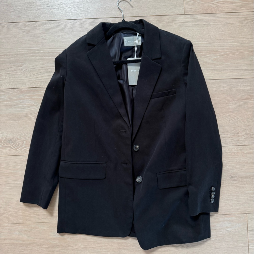 Everlane The Tencel Oversized Blazer Size 4 NWT